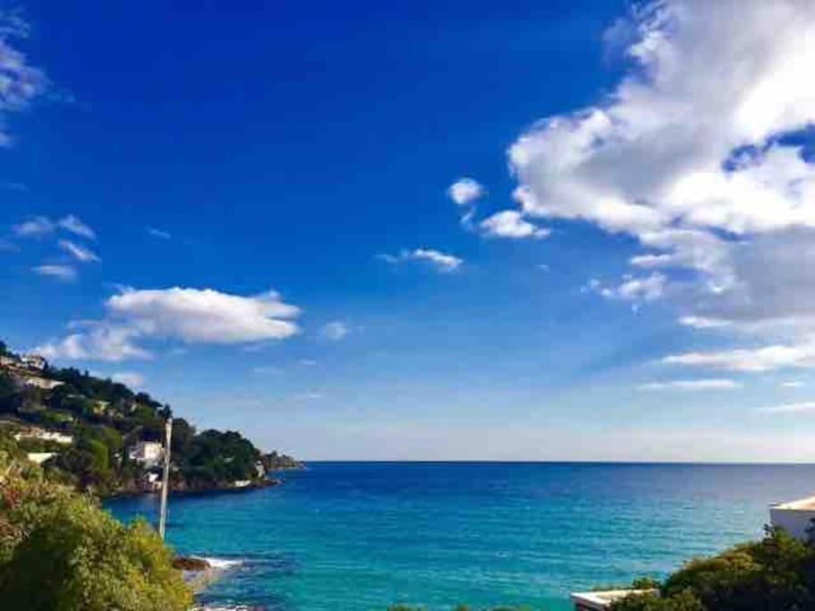 Duplex Vue Mer Plage De Saint-Clair Le Lavandou Bagian luar foto