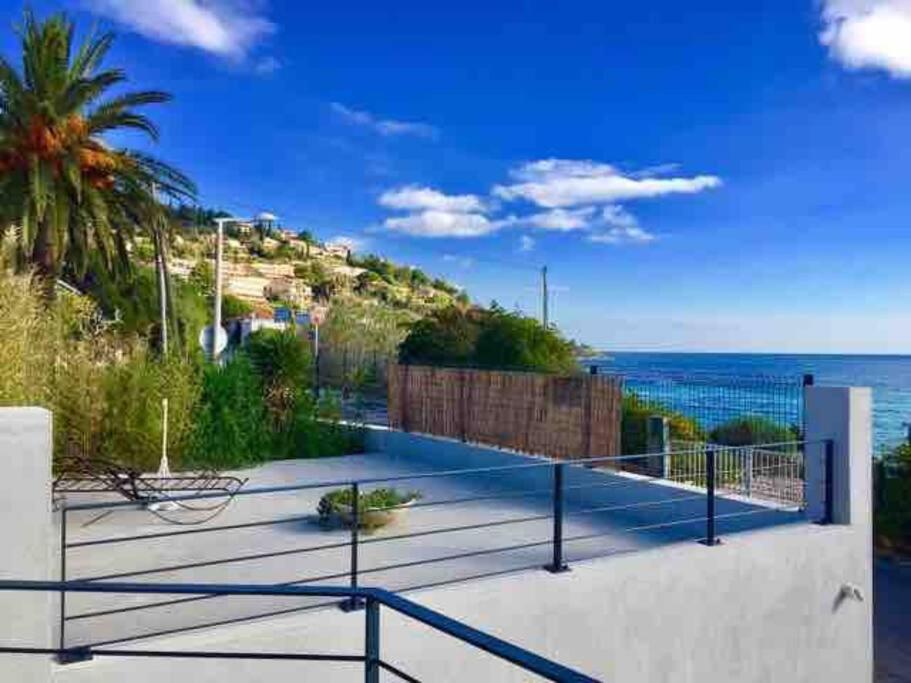 Duplex Vue Mer Plage De Saint-Clair Le Lavandou Bagian luar foto