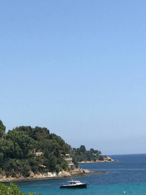 Duplex Vue Mer Plage De Saint-Clair Le Lavandou Bagian luar foto